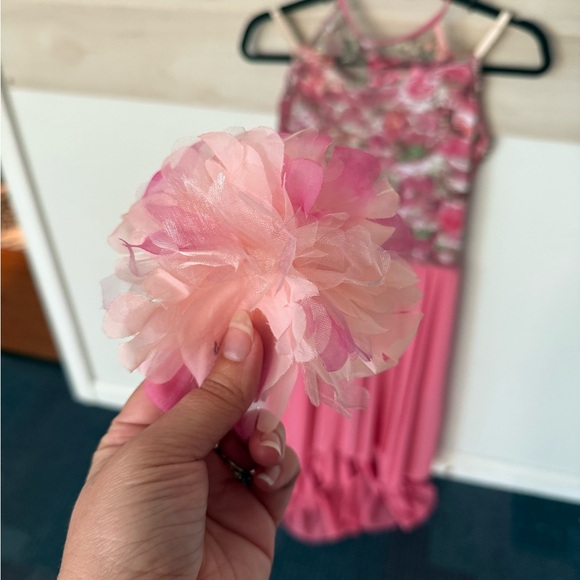 Weissman lyrical ballet costume, rose floral, LA - Picture 7 of 9